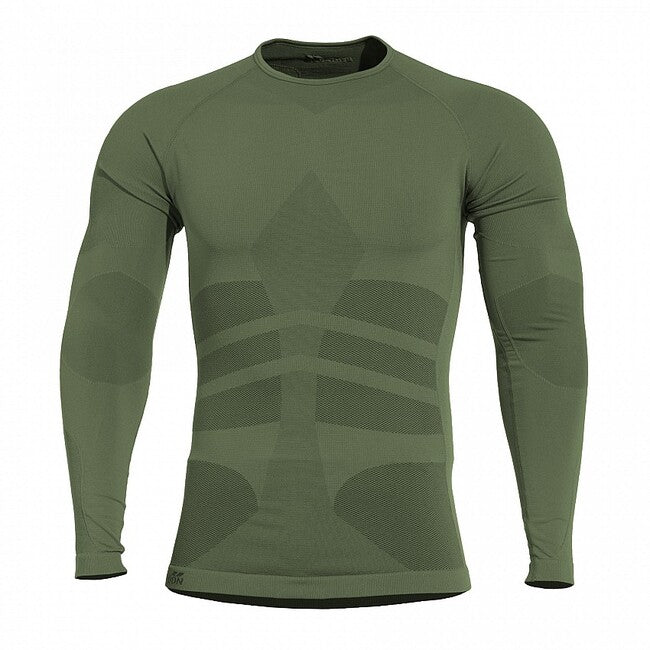 Pentagon Plexis srajca z dolgimi rokavi, camo green