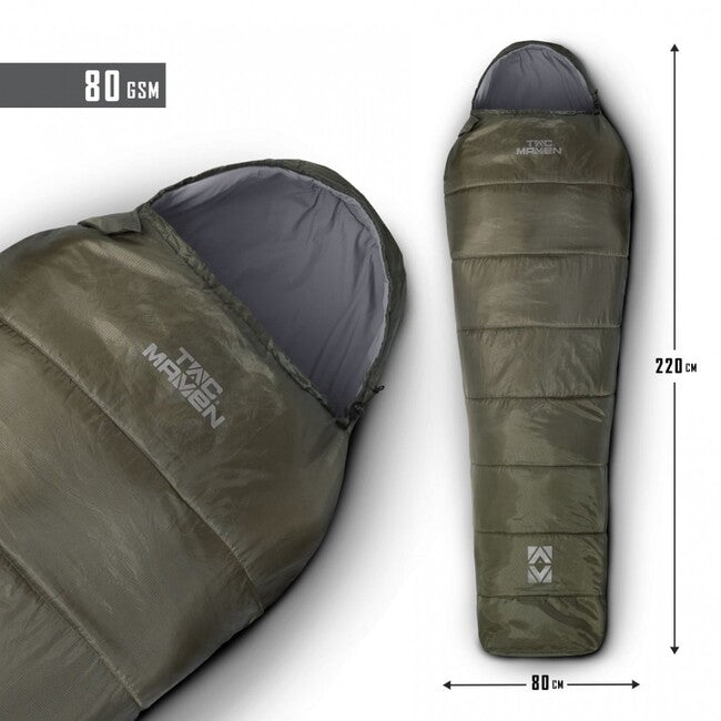 Pentagon Cocoon 10C spalna vreča, temno siva