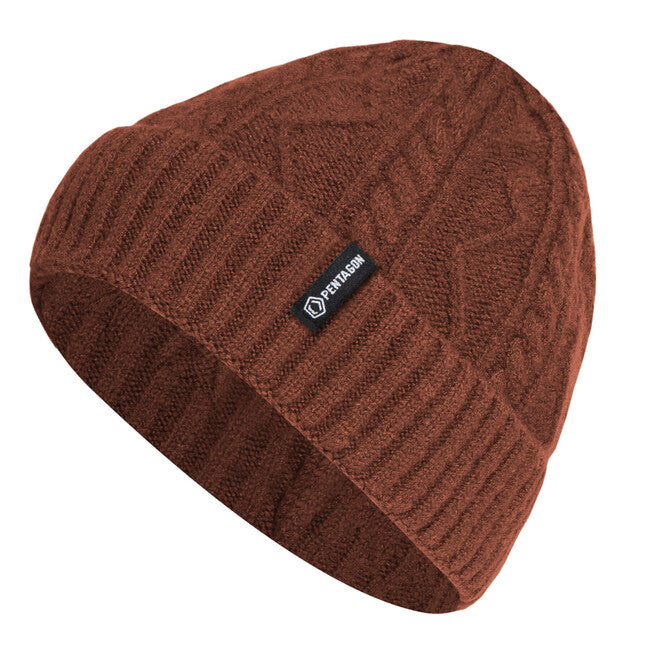Pentagon Yukon zimska kapa, maroon red