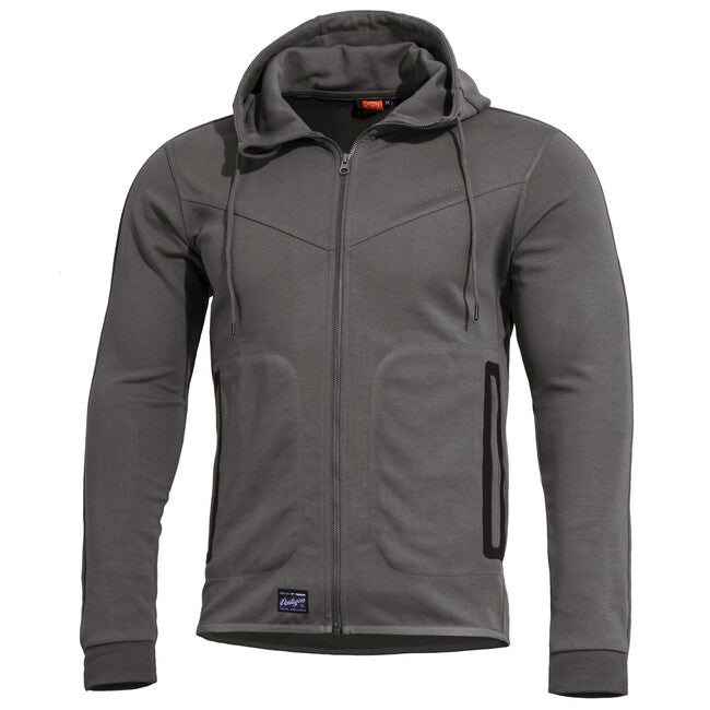 Pentagon Pentathlon 20 pulover s kapuco moški, Cinder Grey