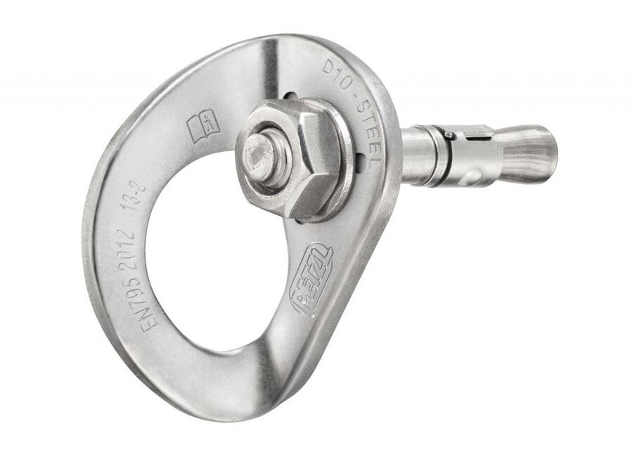 Petzl COEUR BOLT STEEL jekleni zatič z očalom 10 mm