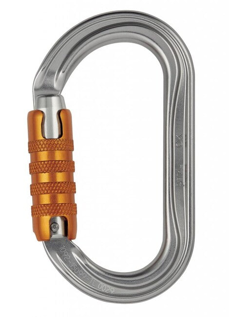 Petzl OK Triact Lock vponka ovalna s samodejno zavarovalko