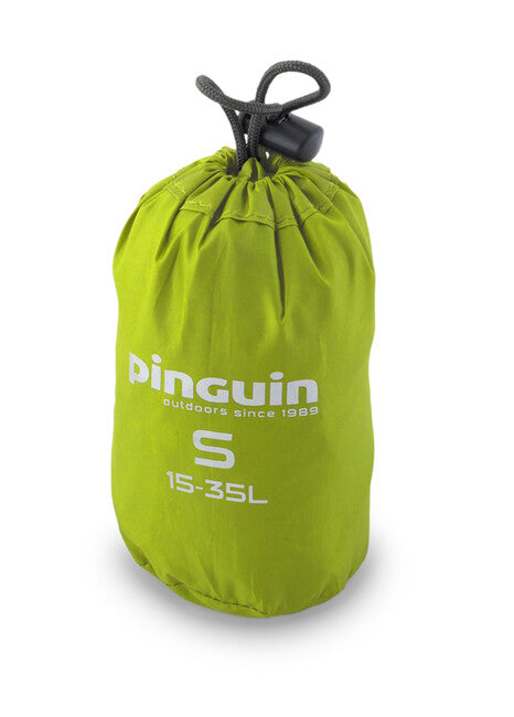 Pinguin Raincover prevleka za nahrbtnik 15-35L, rumena-zelena