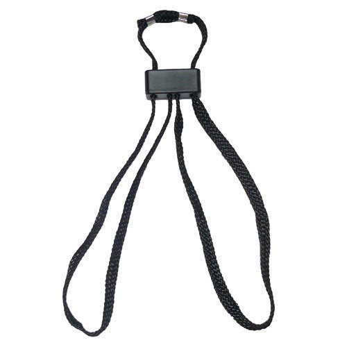 ESP HT-01-B enkratne tekstilne lisice, črne