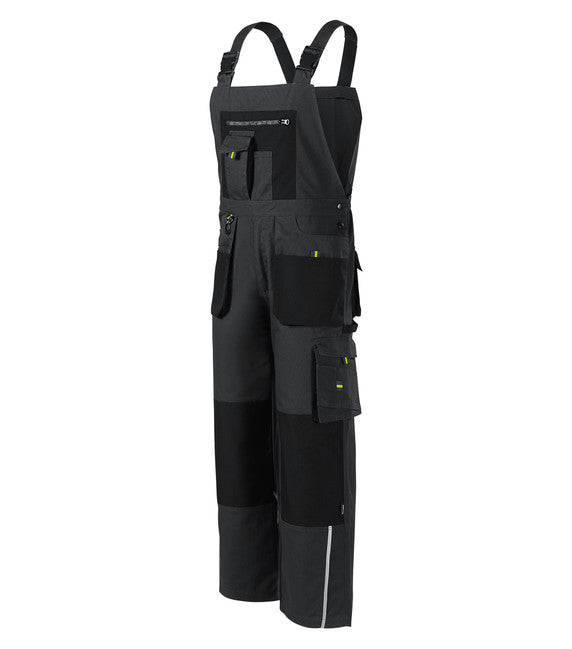 Rimeck Ranger Pants Men's with Suspenders Cordura®, Grey