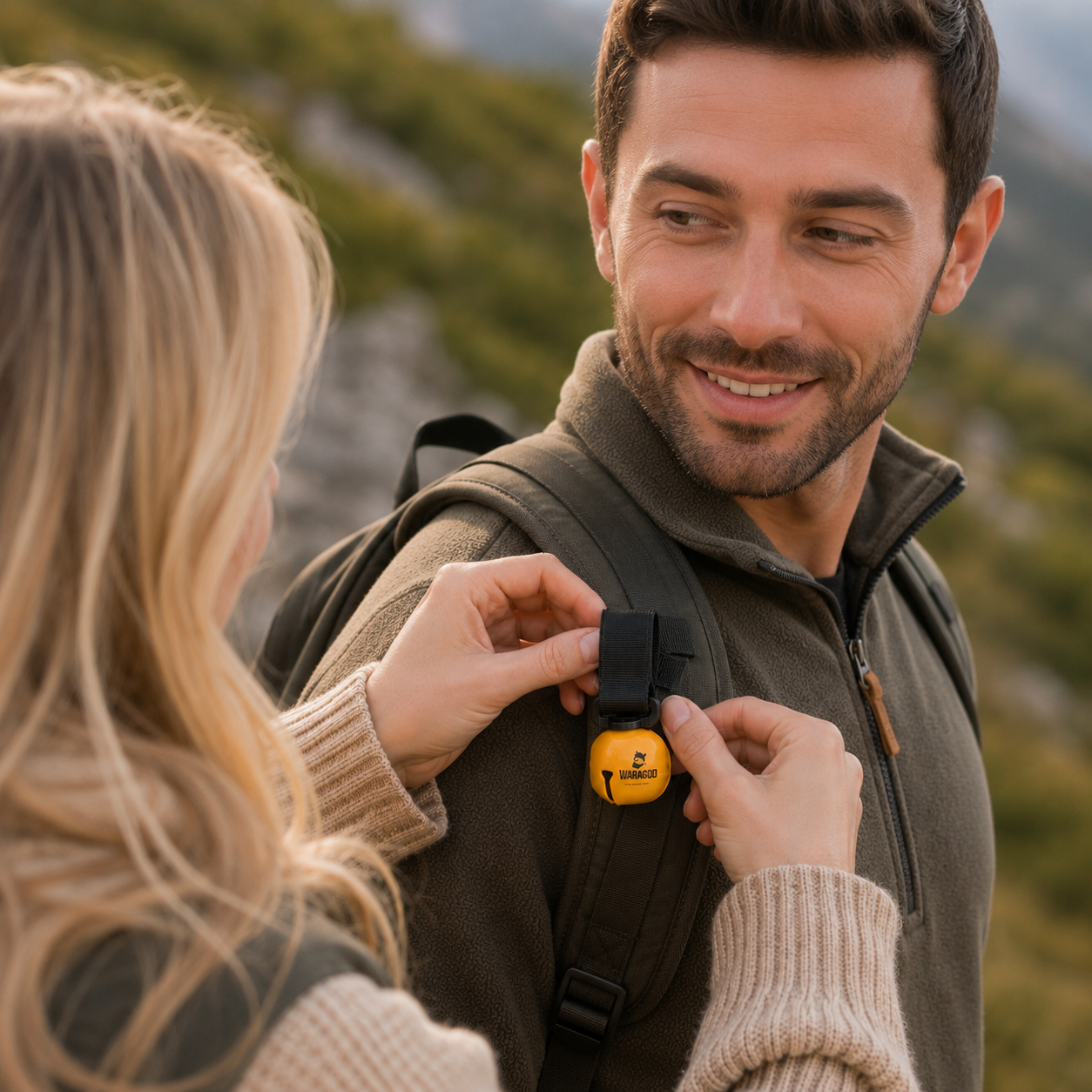 WARAGOD Outdoor Safety Set – σπρέι για αρκούδες, θήκη και κουδούνι