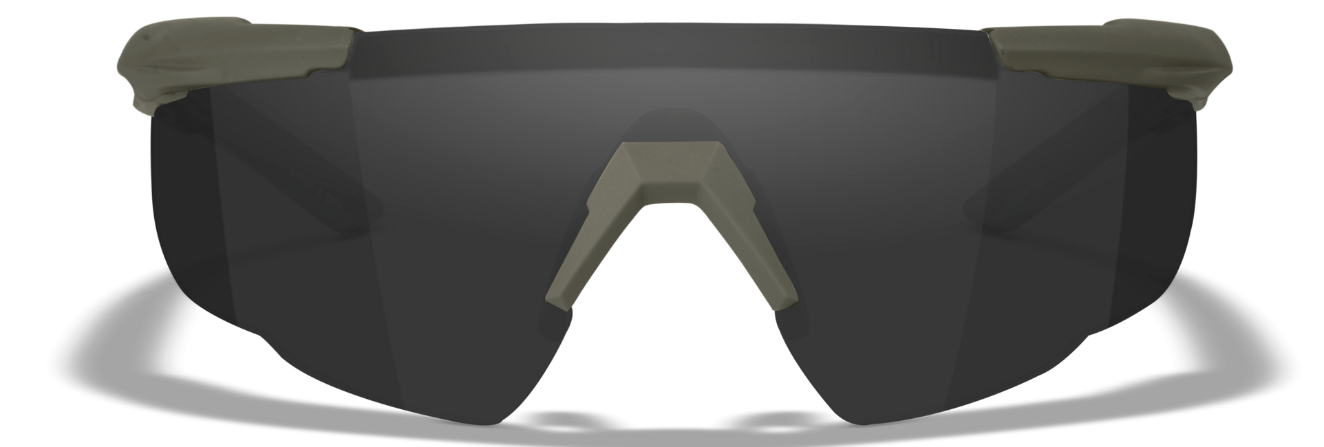 Wiley X Saber Advanced Protective Glasses with Interchangeable Lenses, Green