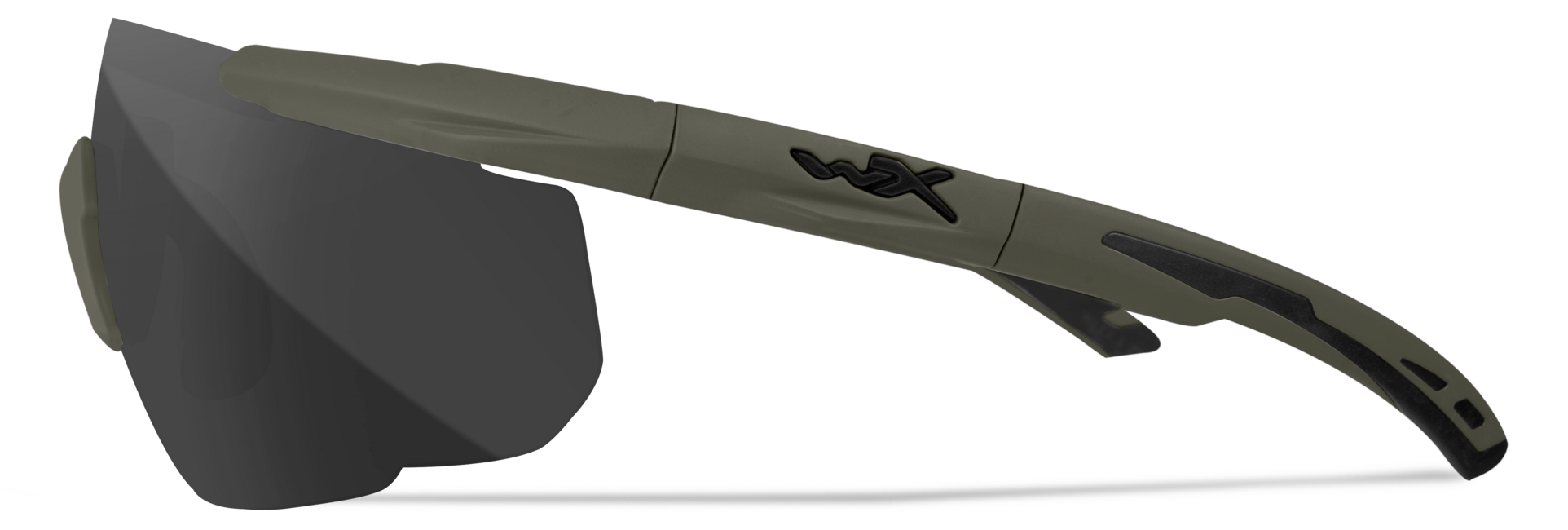 Wiley X Saber Advanced Protective Glasses with Interchangeable Lenses, Green
