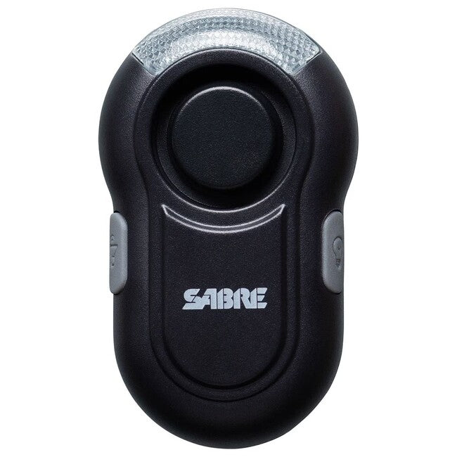 SABRE RED Clip-On osebni alarm LED 120db, črn