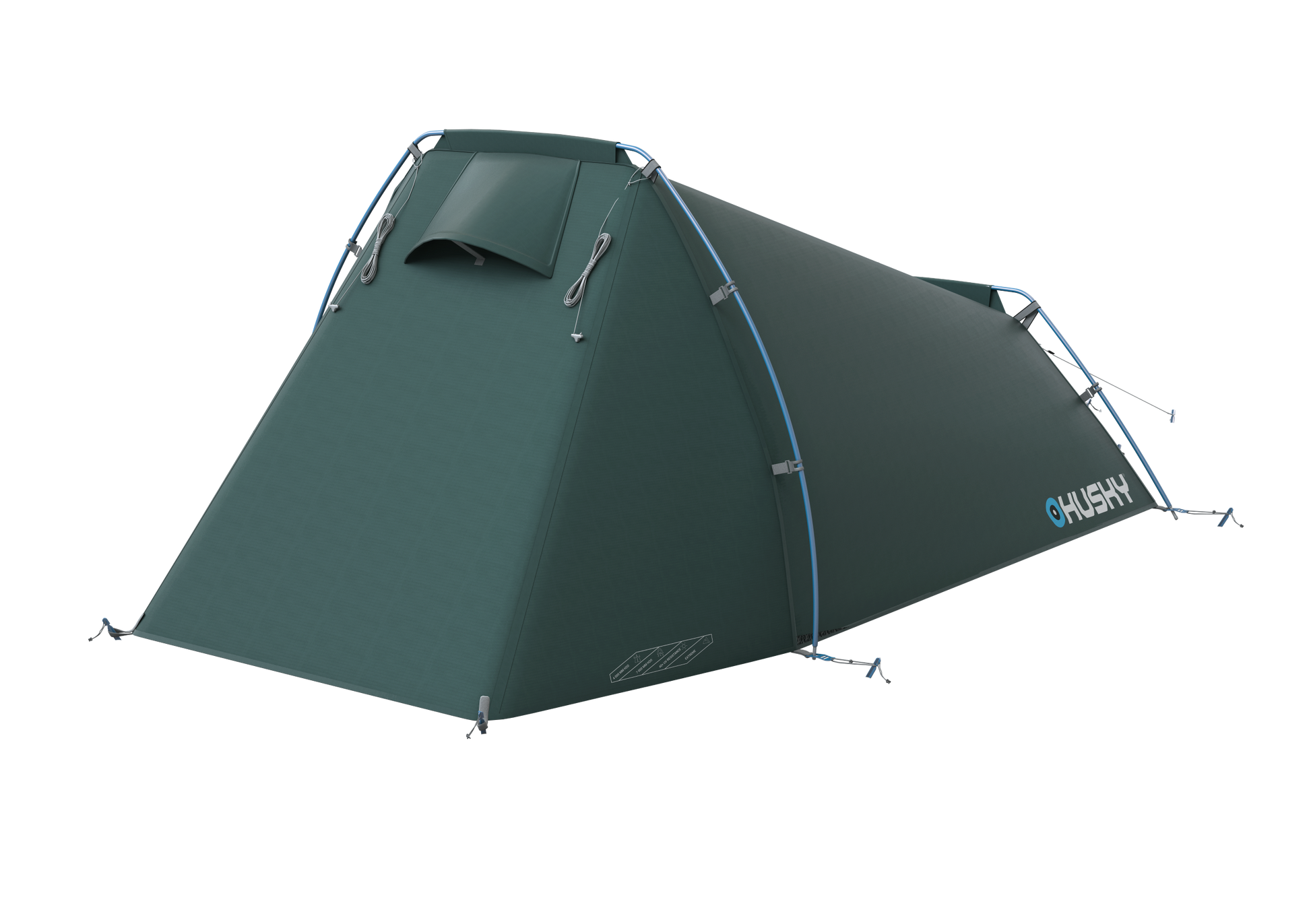 Husky Sawaj 1 ultraľahký stan pre 1 osobu, dark green