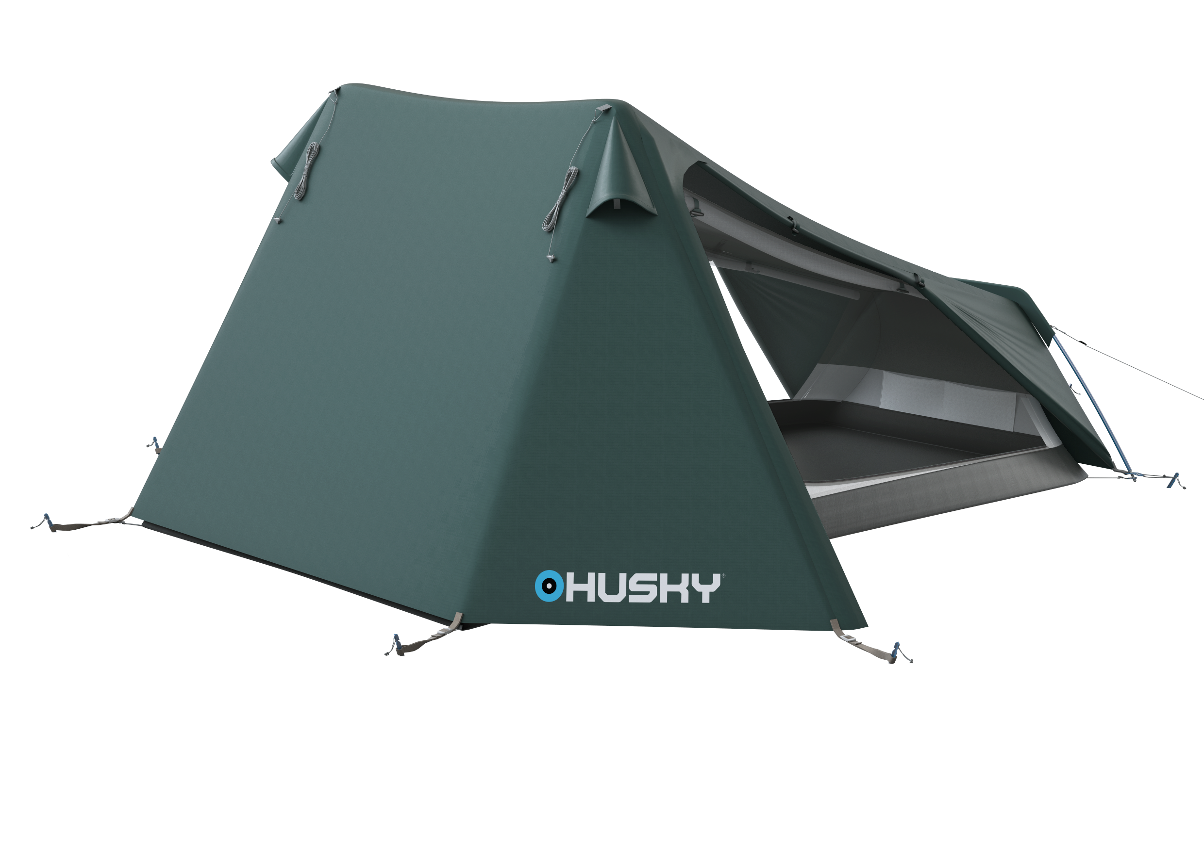 Husky Sawaj Peak 2 ultraľahký stan pre 2 osoby, dark green