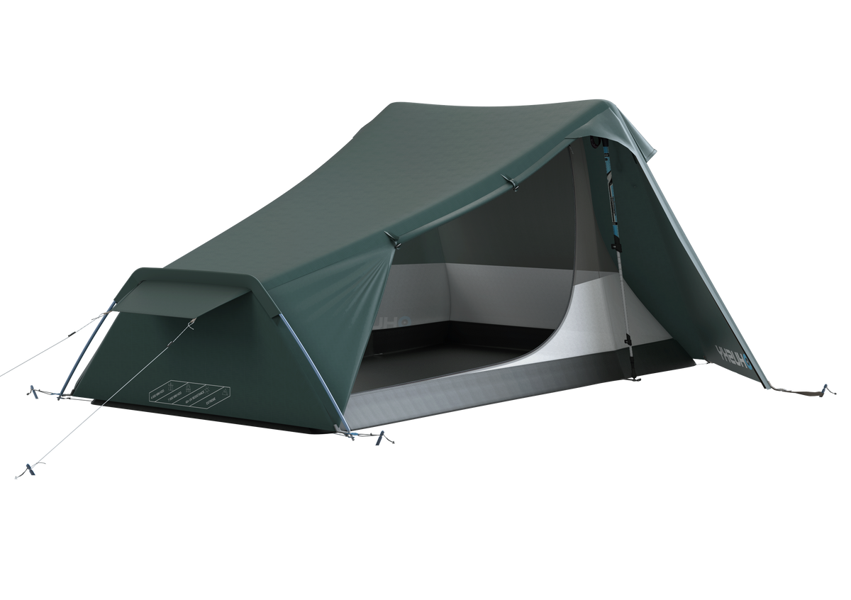 Husky Sawaj Peak 2 ultraľahký stan pre 2 osoby, dark green