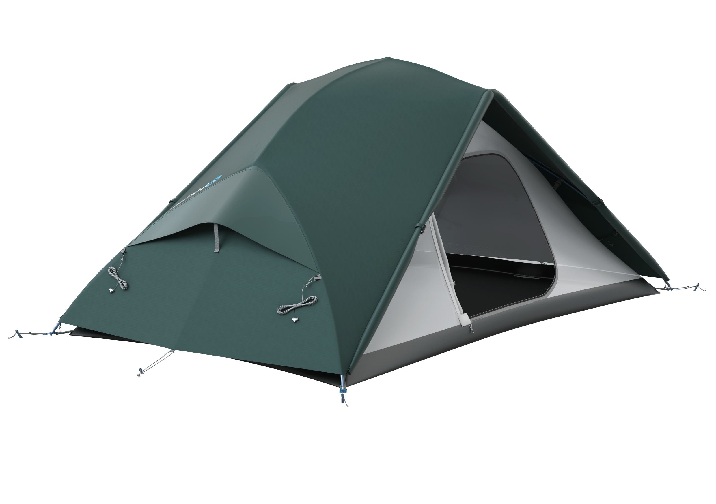 Husky Sawaj Quest 2 ultraľahký stan pre 2 osoby, dark green