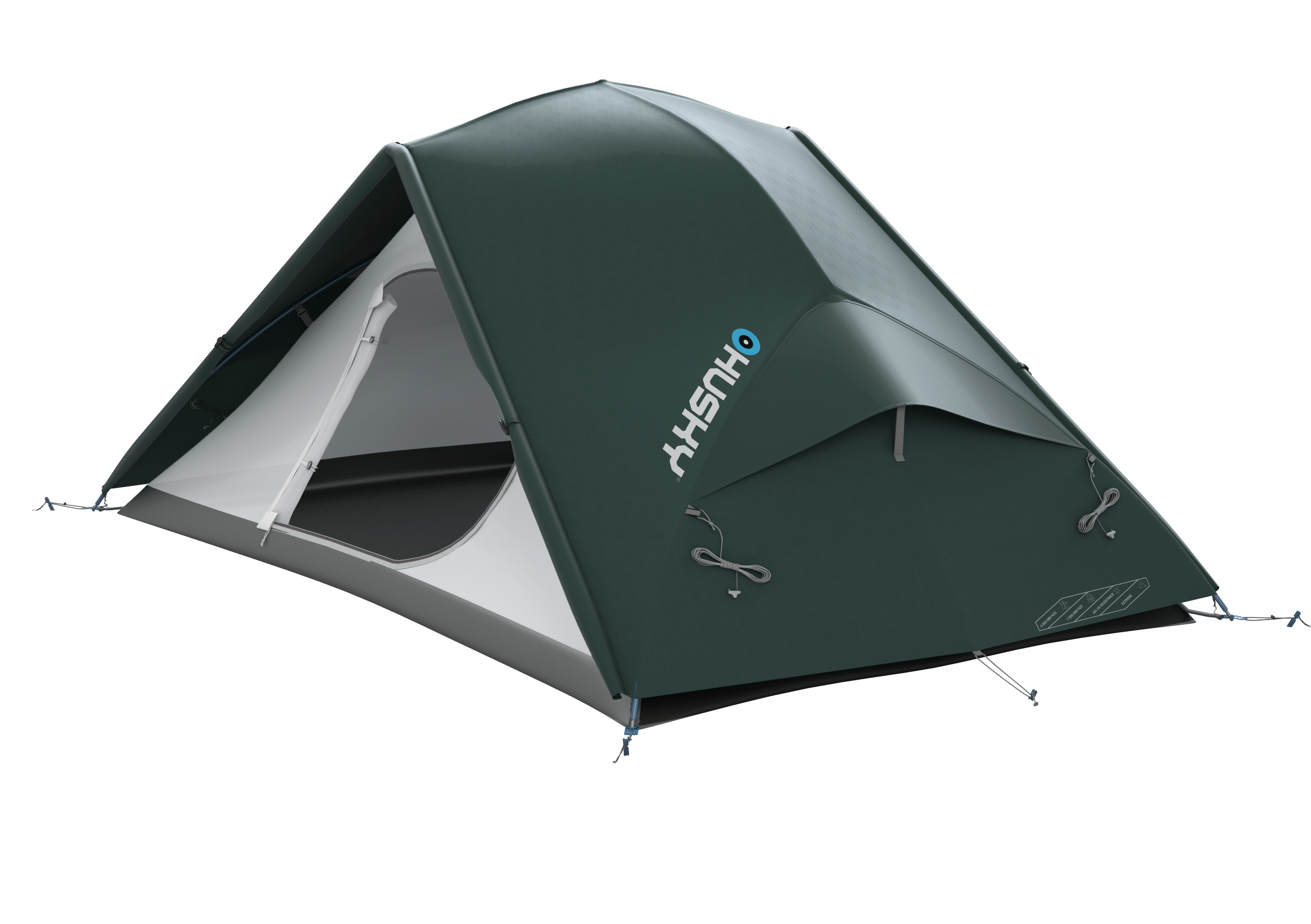 Husky Sawaj Quest 2 ultraľahký stan pre 2 osoby, dark green