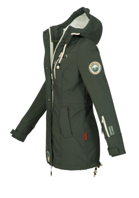 Marikoo ZIMTZICKE softshell jakna ženski zimski s kapuco
