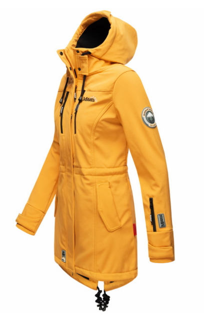 Marikoo ZIMTZICKE ženska softshell jakna s kapuco, zimska