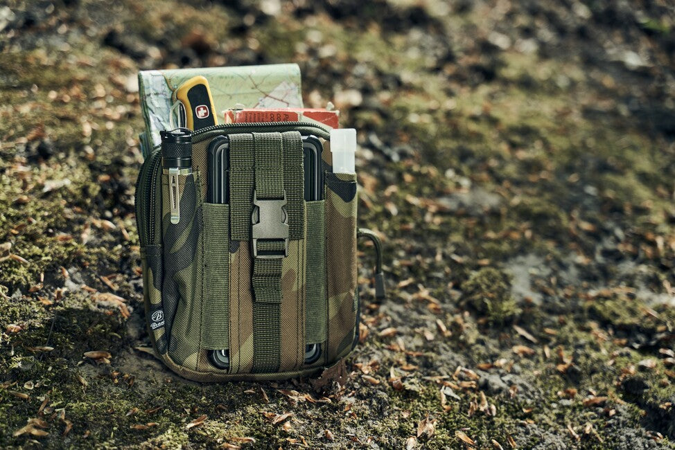 Brandit Molle Functional vrečka, Woodland