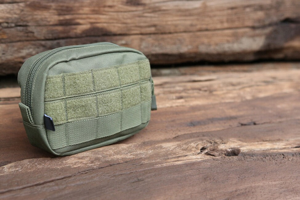 Brandit Molle Pouch Compact, Dark Camo