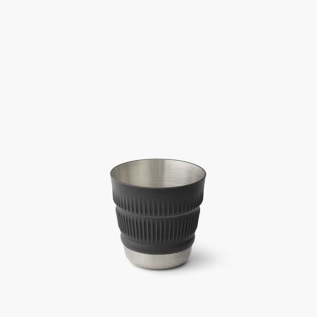 SEA to Summit Detour Collapsible Stainless Steel Cup, Black