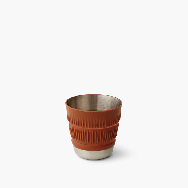 Sea to Summit Detour Collapsible Stainless Steel Cup, Brown