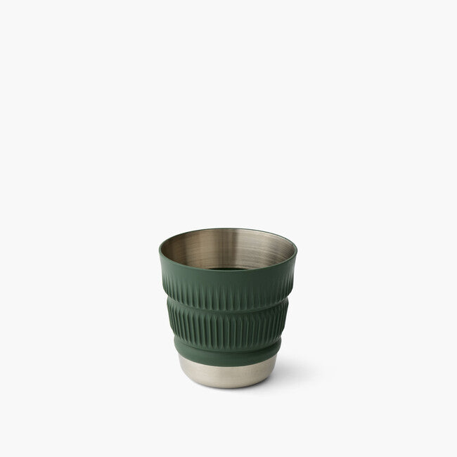 Sea to Summit Detour Collapsible Stainless Steel Mug, Green