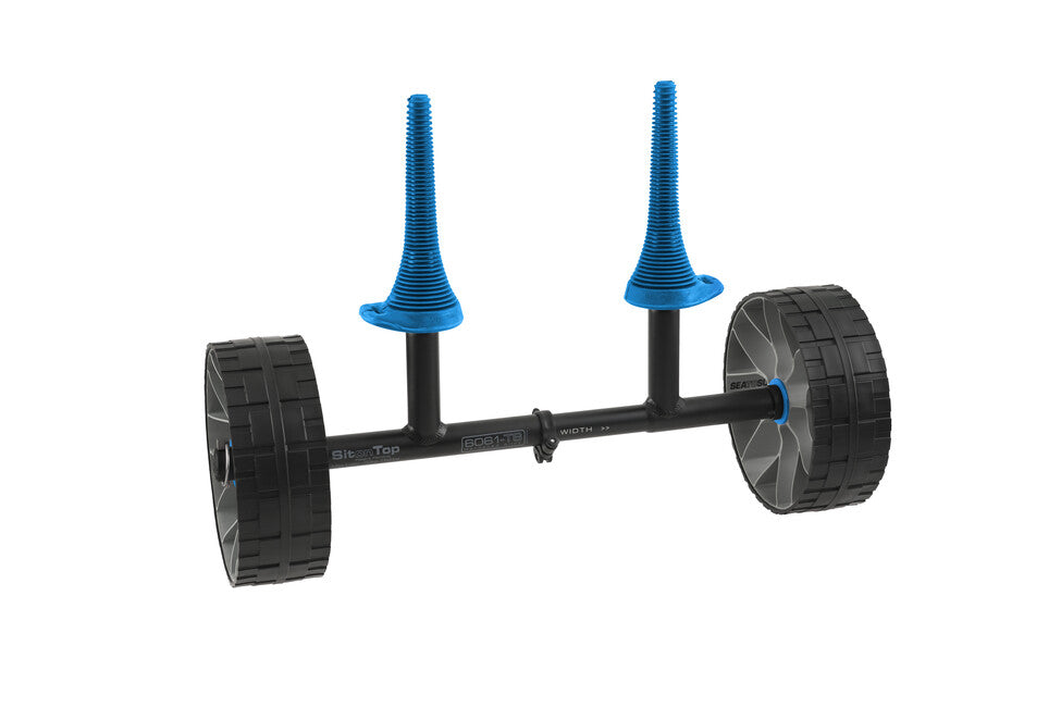 SEA to Summit Solid Wheels kolesa za čoln, Sit-on-Top Cart