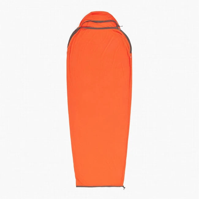 Sea to Summit Reactor Extreme Sleeping Bag Liner, Standard, Orange