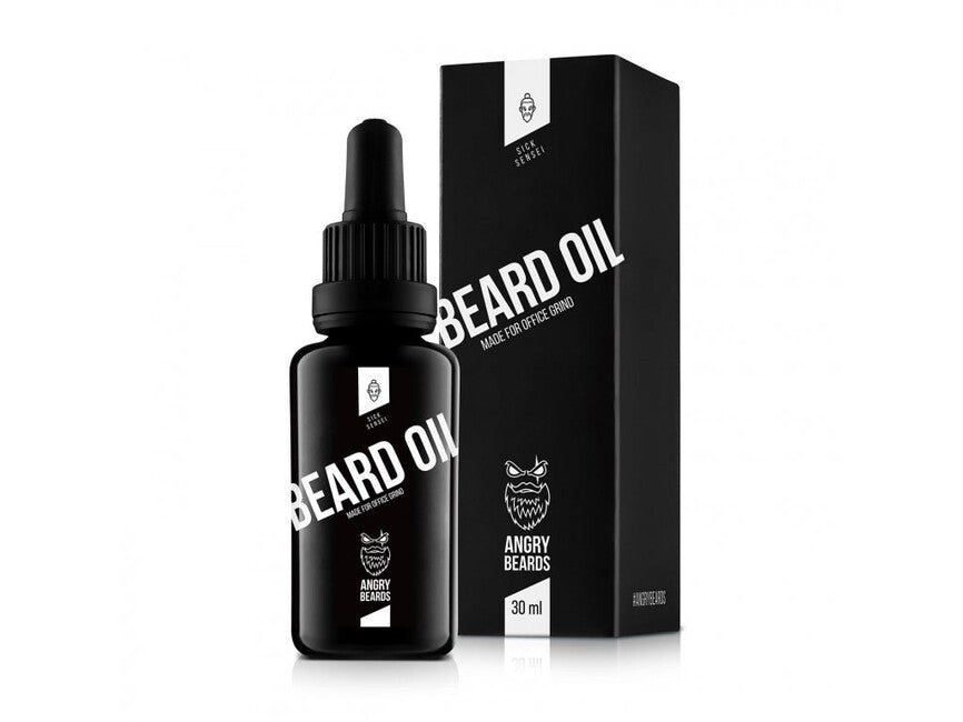 Angry Beards Sick Sensei olje za brado in brke, vijolična 30 ml