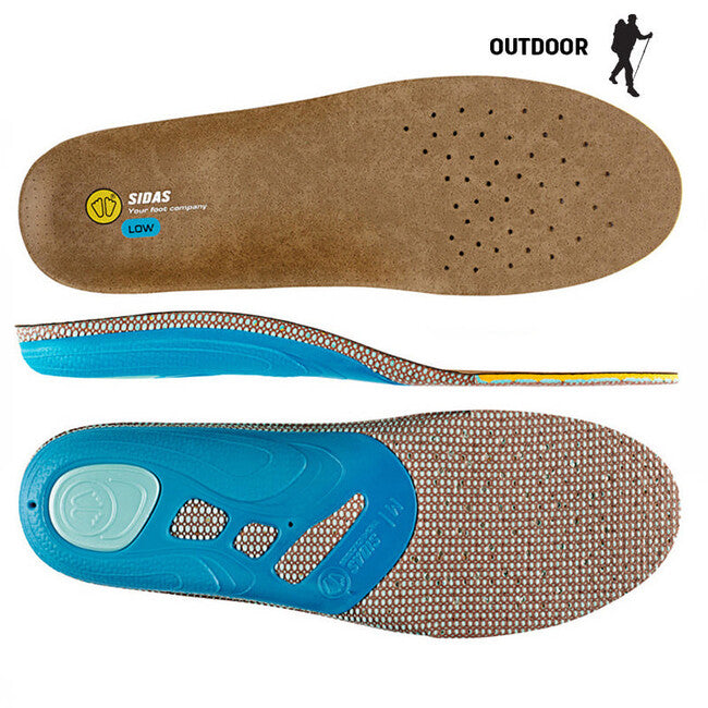 Sidas 3Feet Outdoor Low vložky do čevljev