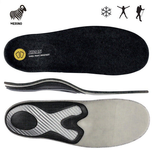 Sidas Comfort+ Merino vložki za čevlje