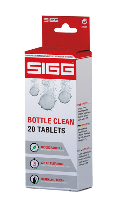 SIGG Bottle Clean peneče čistilne tablete za vodo (pakiranje 20 kosov)