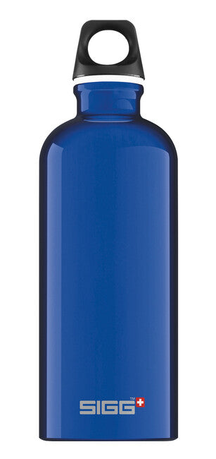 SIGG Traveller aluminijasta steklenica za pitje, 0,6 l, modra