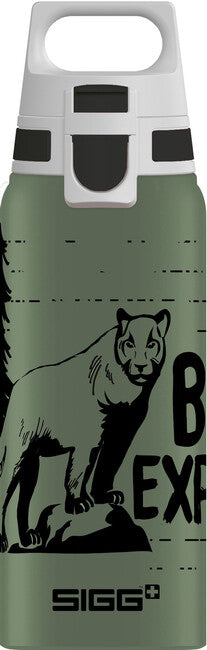 SIGG WMB One aluminijasta steklenica za pitje, Brave Mountain Lion, 0,6 l