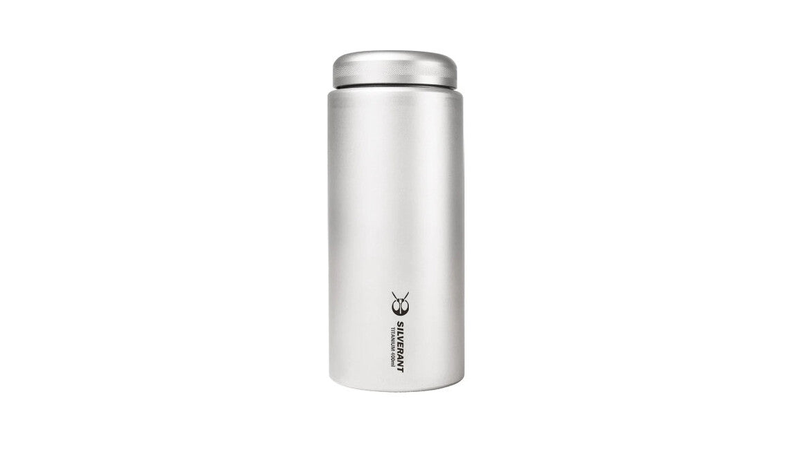 Silverant steklenica Titanova 400 ml s ploskim pokrovom