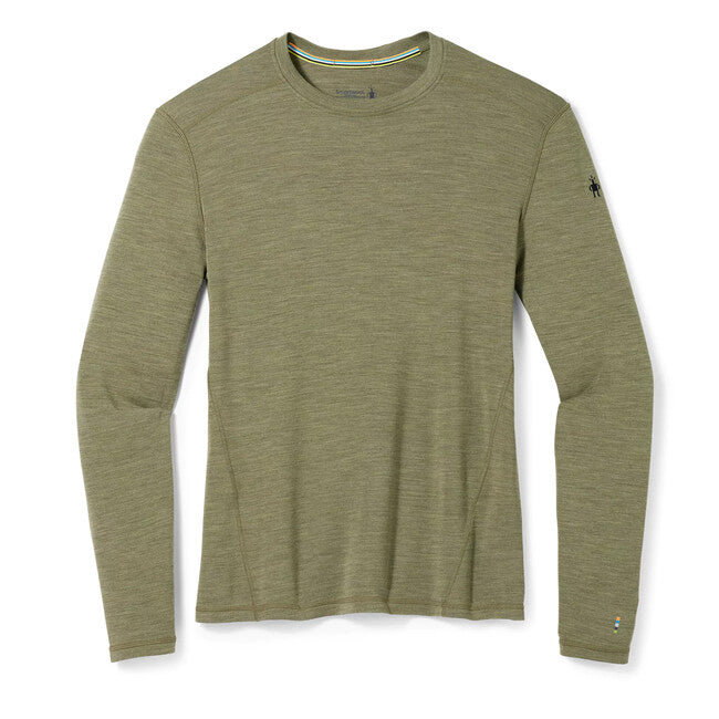 Smartwool Merino 250 Baselayer Crew majica z dolgimi rokavi Boxed, zimska mahovina-melirano, M