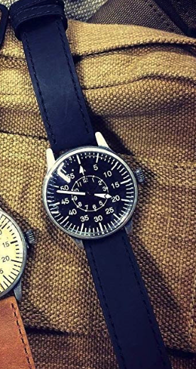 Mil-Tec Pilot Retro ura, črna