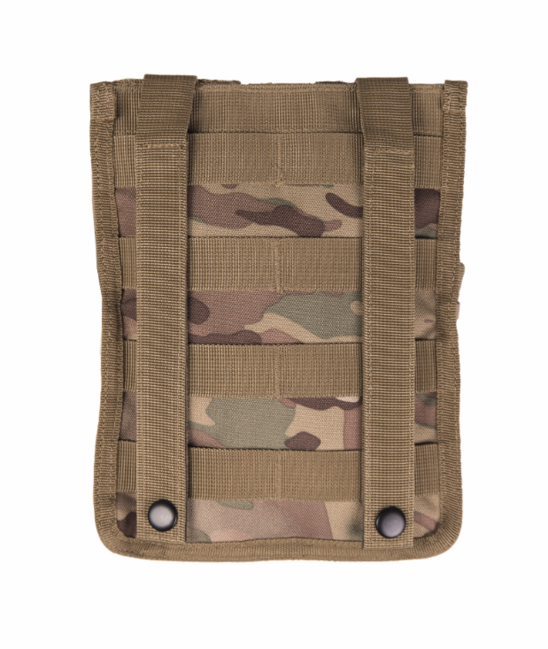 Mil-Tec Laser Cut Molle Large Multifunctional Pouch, Multitarn