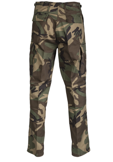 Mil-Tec US BDU RANGER hlače tip vzorec, Woodland