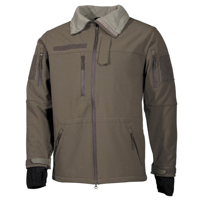 MFH Professional High Defence Softshell Jacket, OD Green