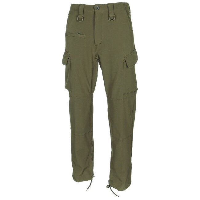 MFH Allround hlače softshell, OD green