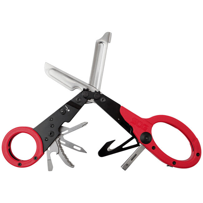 SOG PARASHEARS večnamenski pripomoček Multi-Tool, rdeč