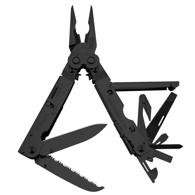 SOG POWERASSIST večnamensko orodje Multi-Tool, Black Oxide, najlonski tok