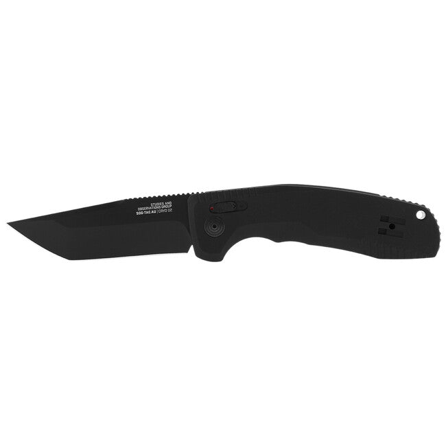 SOG SOG-TAC AU preklopni nož tanto, črn / STRAIGHT EDGE