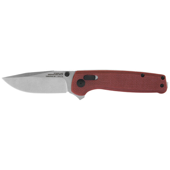SOG Terminus XR G10 Folding Knife, Crimson