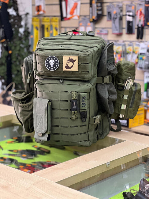 WARAGOD Soldat assault nahrbtnik 45L, črn