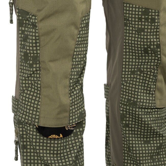 Helikon-Tex MCDU hlače, Desert Night Camo / olivno zelene
