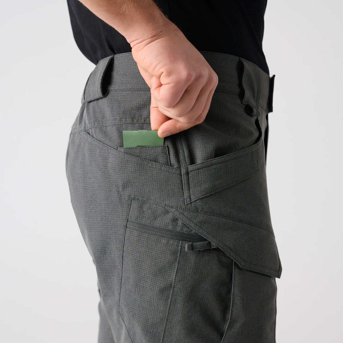 Helikon-Tex OTS Ultra AeroTech kraťasy, shadow grey – detail 4