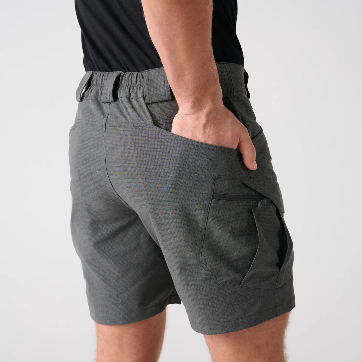 Helikon-Tex OTS Ultra AeroTech kraťasy, shadow grey – detail 6