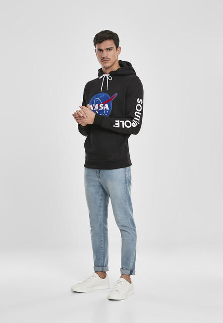 NASA Southpole Insignia Logo pulover s kapuco, moški