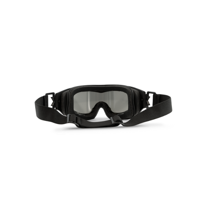 Wiley X Spear Tactical Glasses - Smoke + Clear Lenses + Light Rust / Matte Black Frame